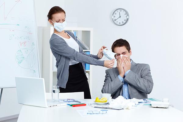 cold and flu in the workplace